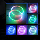 RGB ऑटो कलरफुल LED हेलो रिंग्स फॉर हेडलाइट्स, 95mm एंजल आइज़ LED लाइट्स